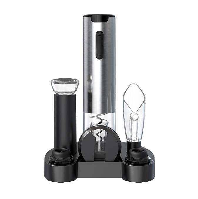 7-in-1 Electric Wine Opener Set with charging base